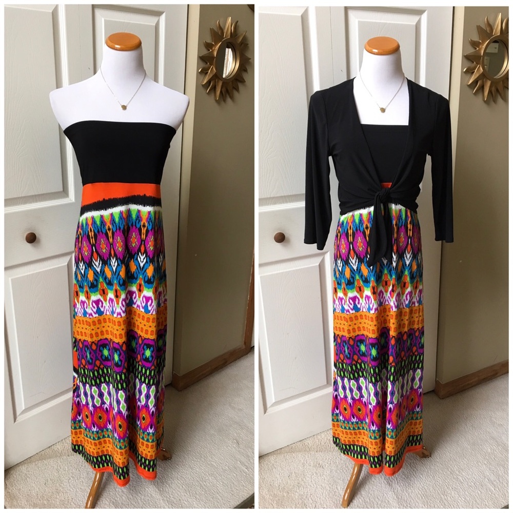 Strapless Summer Dress